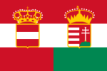 Austrian / Hungarian flag